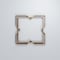 Ekena Millwork Extra Small Fleming Decorative Fretwork Wood Wall Panels, Hickory, 7 3/8"W x 7 3/8"H x 3/8"T WALW08X08X0375FMGHI - alternate 2